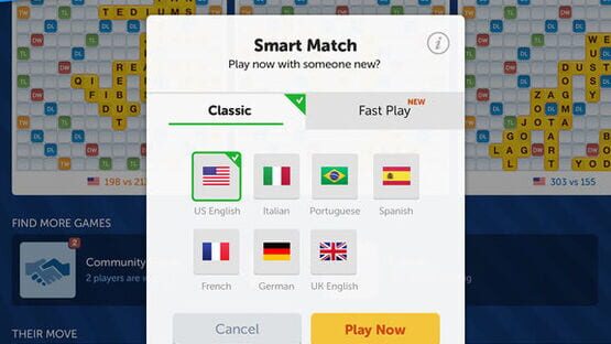 Screenshot Words With Friends Classic