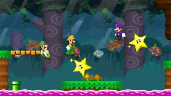Screenshot NSMB: Mario vs. Luigi Online