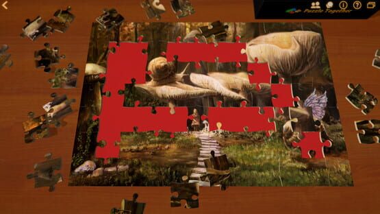 Screenshot Puzzle Together
