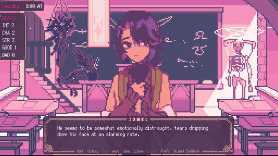 Screenshot Saint Spell's Love Guide to the Magical Student's Spellbook