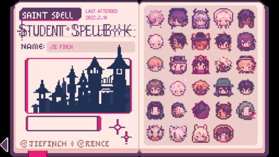Screenshot Saint Spell's Love Guide to the Magical Student's Spellbook