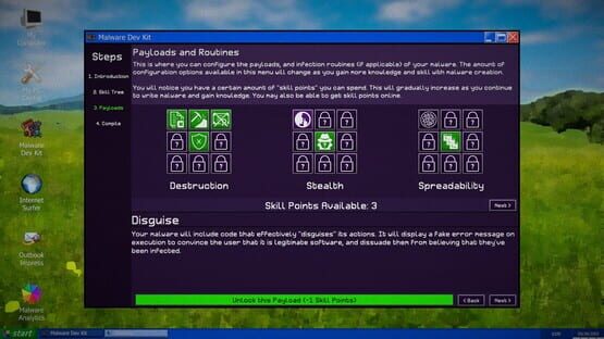 Screenshot Malware Tycoon