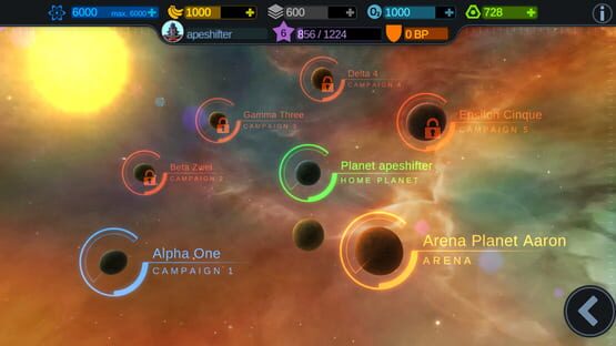Screenshot Deep Space Banana