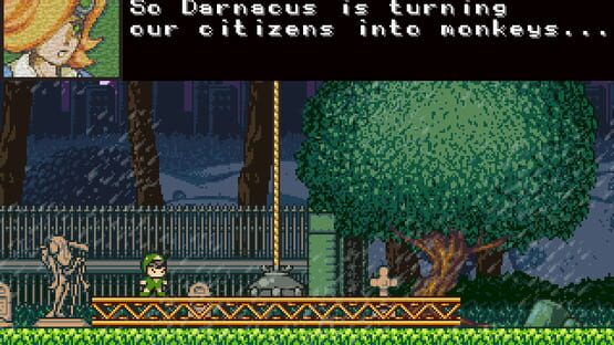 Screenshot Noitu Love and the Army of Grinning Darns