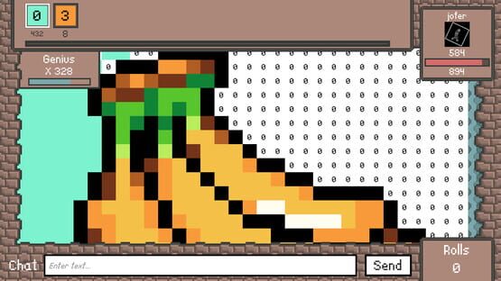 Screenshot Pixel Paint Together
