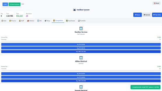 Screenshot Toolbox Tycoon