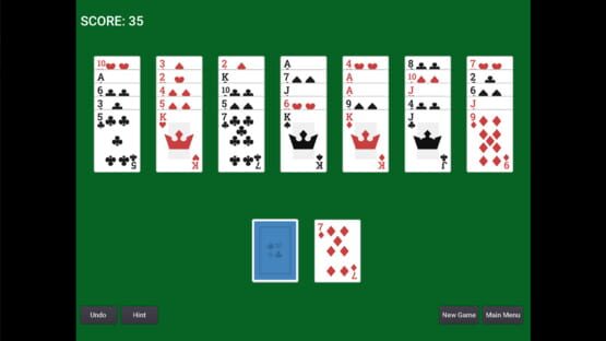 Screenshot Golf Solitaire Simple
