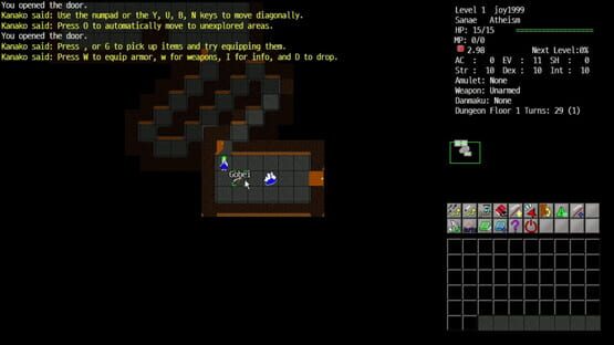 Screenshot Touhou Crawl