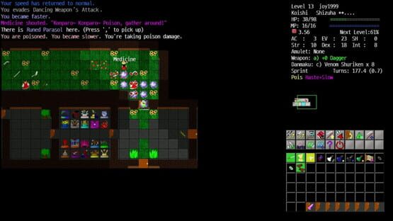 Screenshot Touhou Crawl