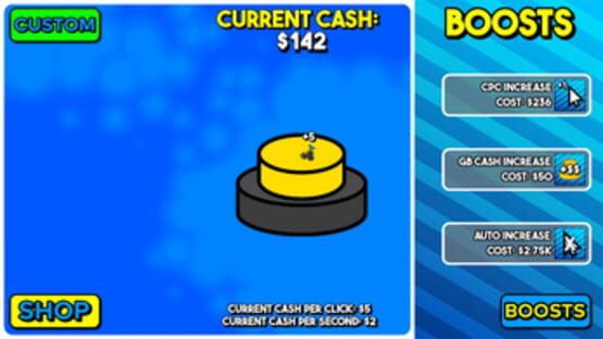 Screenshot Click For Cash: Cashed Out