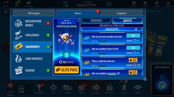 Screenshot Casino Roulette: Roulettist