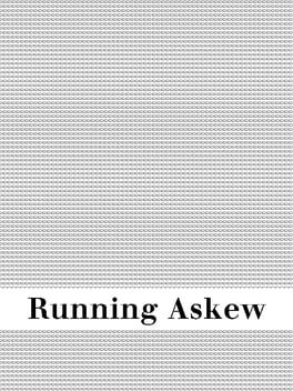 Cover Running Askew