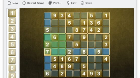 Screenshot KSudoku