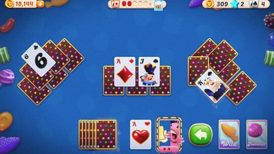 Screenshot Candy Crush Solitaire