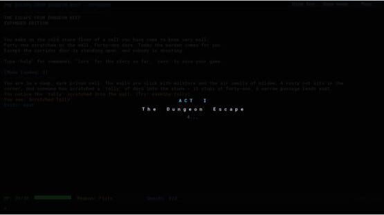 Screenshot The Escape From Dungeon Keep