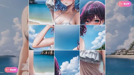 Screenshot Senpai Puzzle: Waifu Summer