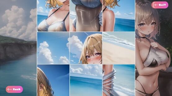 Screenshot Senpai Puzzle: Waifu Summer