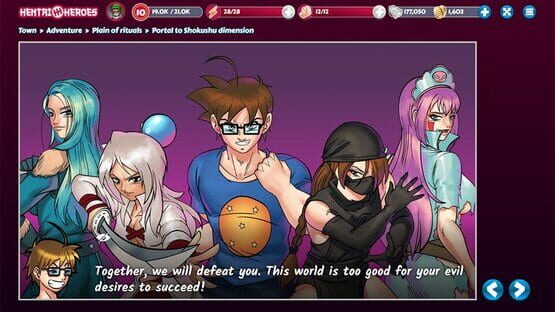 Screenshot Hentai Heroes
