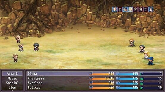 Screenshot Heroines of Swords & Spells