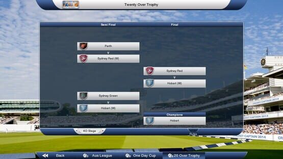 Screenshot Cricket Captain 2014