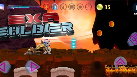 Screenshot Exa soldier Space shooter