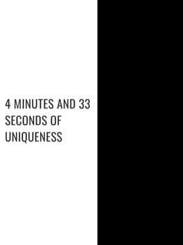 Cover 4 Minutes and 33 Seconds of Uniqueness