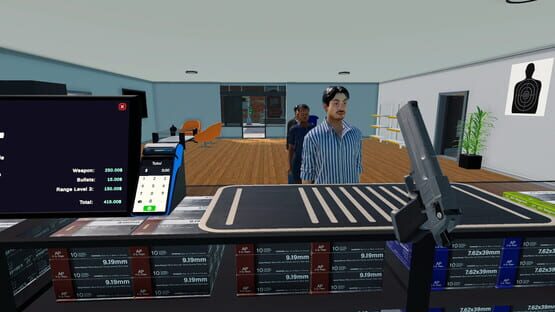 Screenshot Shooting Range Simulator