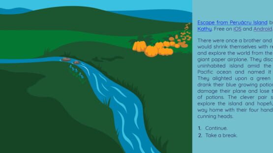 Screenshot Escape from Peruácru Island