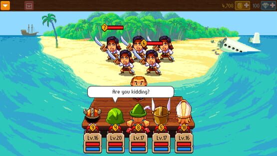 Screenshot Knights of Pen and Paper 2: Free Edition