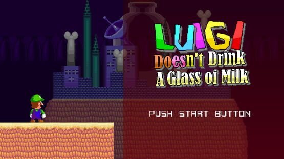 Screenshot Luigi Doesn't Drink A Glass of Milk