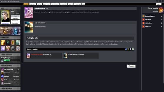 Screenshot Cyberpunkdreams