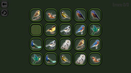 Screenshot Animals Memory: Birds
