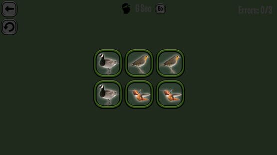 Screenshot Animals Memory: Birds