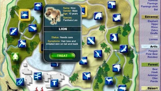 Screenshot Zoo Vet