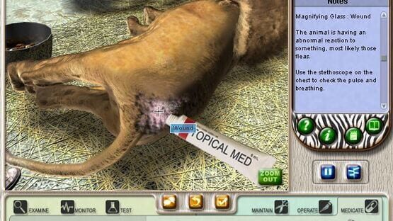 Screenshot Zoo Vet