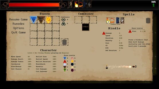 Screenshot Runers