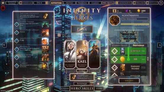 Screenshot Infinity Heroes
