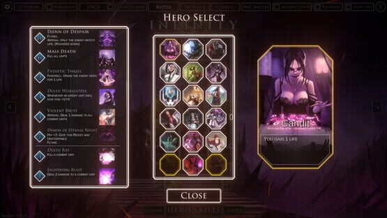 Screenshot Infinity Heroes
