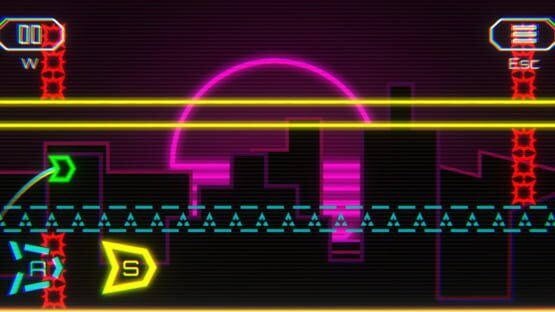 Screenshot AH3AD: Retrowave Runner