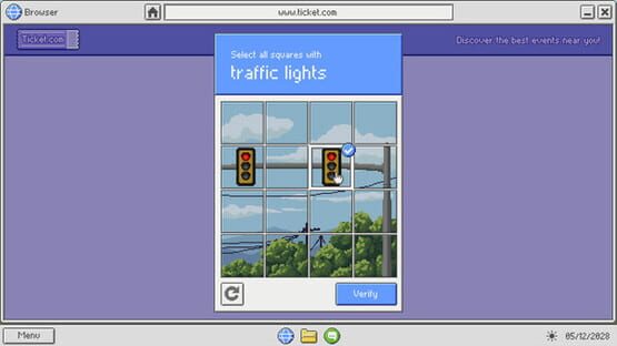 Screenshot CAPTCHA Hell