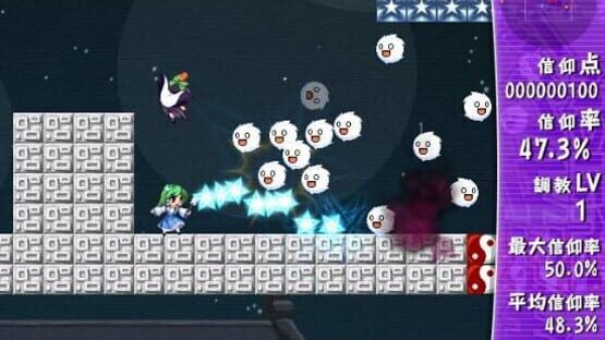 Screenshot Sanae Challenge! Fusion