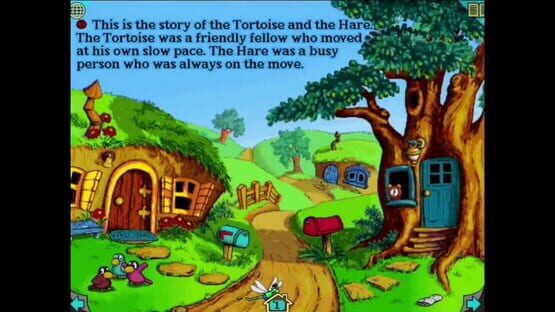 Screenshot Living Books: Aesop's The Tortoise and the Hare