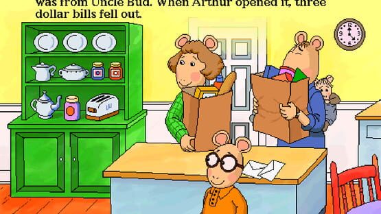 Screenshot Living Books: Arthur's Birthday