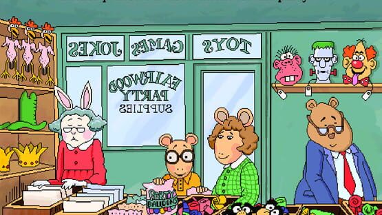 Screenshot Living Books: Arthur's Birthday