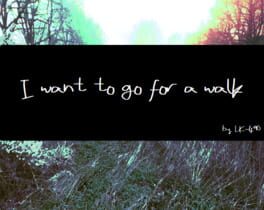 Cover I Want to Go for a Walk