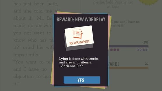 Screenshot Dear Reader