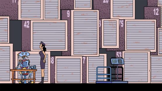 Screenshot Clotilde Soffritti in Never Double Park your Spaceship