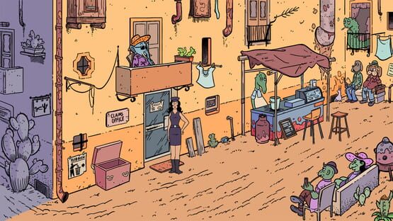 Screenshot Clotilde Soffritti in Never Double Park your Spaceship