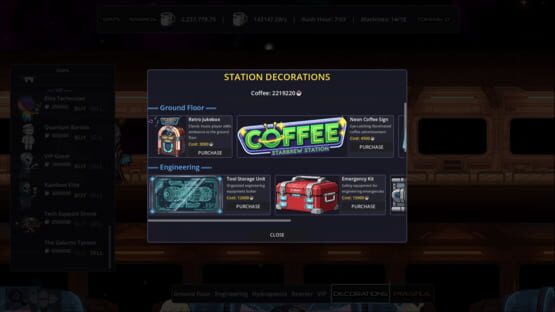 Screenshot Starbrew Station