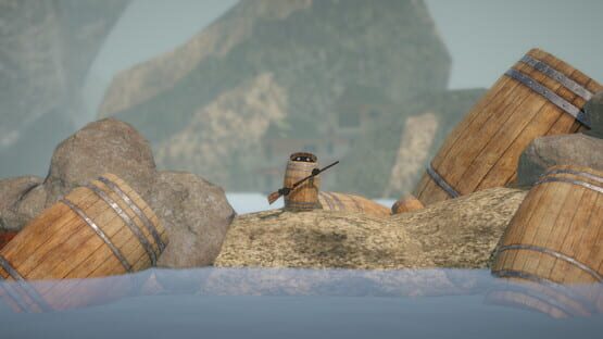 Screenshot Climbing In Barrel With Double-Barrel